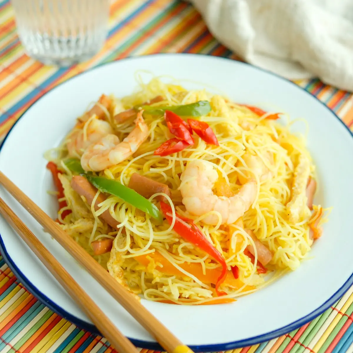 singapore rice noodle 星洲炒米